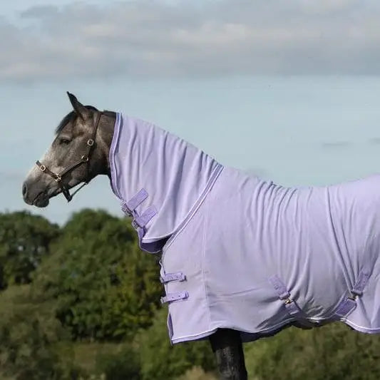 Swish Fleece Rug With Neck Cover - Violet 4'3 Fleece Rugs