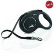 Flexi Classic Tape Medium New Black 5 m Dog Lead