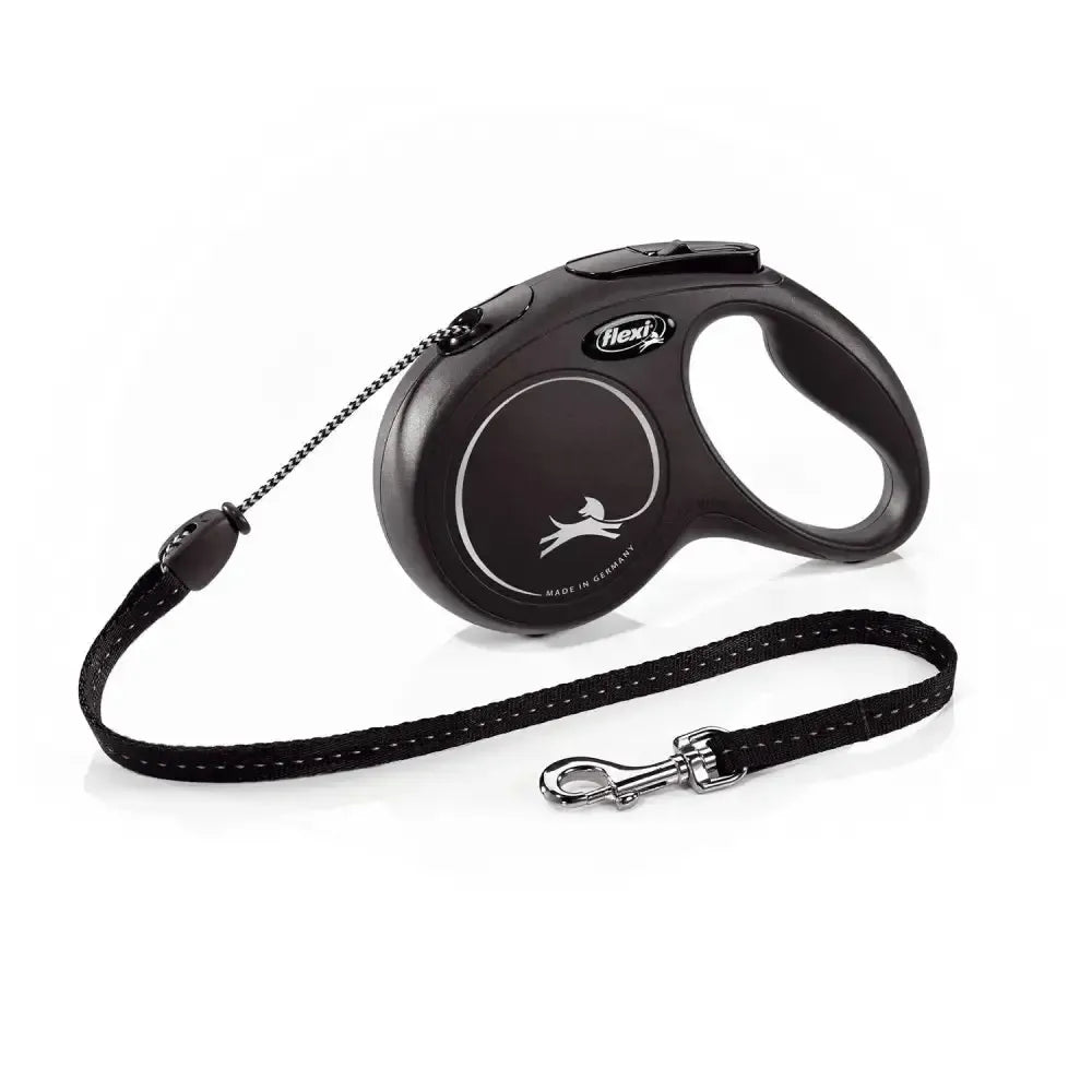 Flexi New Classic Cord Black 3 M Black Dog Lead
