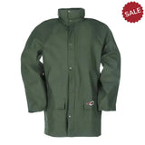 Flexothane Classic Dortmund Coat Khaki Gree Small Green Workwear