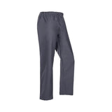 Dark gray flexothane classic rotterdam trousers navy with elastic waist and smooth water-resistant fabric straight cut pants
