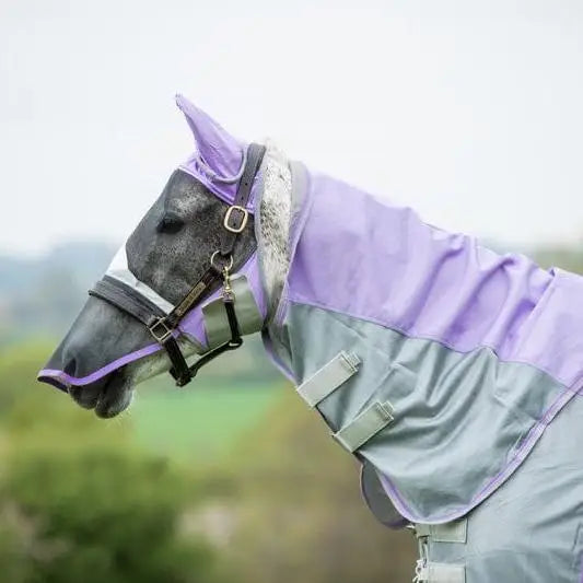 Swish Fly Turnout Combination Rug (NYLON) - Violet 4'3 Waterproof Fly Rugs