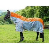 Swish Fly Turnout Combination Rug - Orange 4'3 Waterproof Fly Rugs