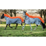 Swish Fly Turnout Combination Rug - Orange 4'3 Waterproof Fly Rugs