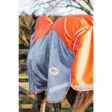 Swish Fly Turnout Combination Rug - Orange 4'3 Waterproof Fly Rugs