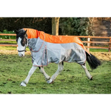Swish Fly Turnout Combination Rug - Orange 4'3 Waterproof Fly Rugs