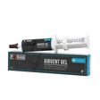 Foran equine airvent gel in a white and black syringe tube with measurement markings for easy dosing of vapour gel