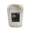 White plastic container of foran equine kentucky karron oil with black label featuring horse silhouette and red accents