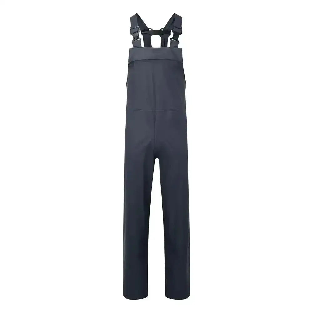 Dark gray fort airflex bib overalls with adjustable straps and water-resistant breathability for milking parlour use
