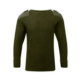Fort Crew Neck Combat Jumper Green Large Green Workwear