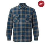 Fort Portman Shacket Navy Blue Large Navy Blue Workwear