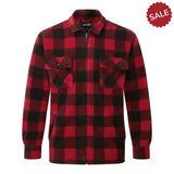 Fort Portman Shacket Red Large Red Workwear