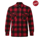 Fort Portman Shacket Red Large Red Workwear