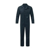 Black long sleeved work coverall with collar and front zipper from fort zip front coverall green finest overalls designed