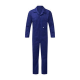 Fort zip front coverall royal blue with collar and front pockets is a finest overalls designed for durability and comfort