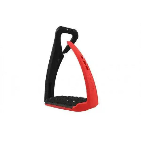 Freejump Soft Up Pro Stirrups Adult Red Safety Stirrups Barnstaple Equestrian Supplies