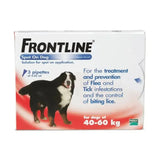 Frontline Spot On Dog X Large Dog (40 - 60kg) 3 Pipette Flea Treatments