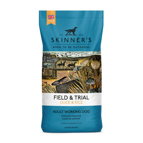 Skinners Field & Trial Duck & Rice Dog Food Barnstaple Equestrian Supplies