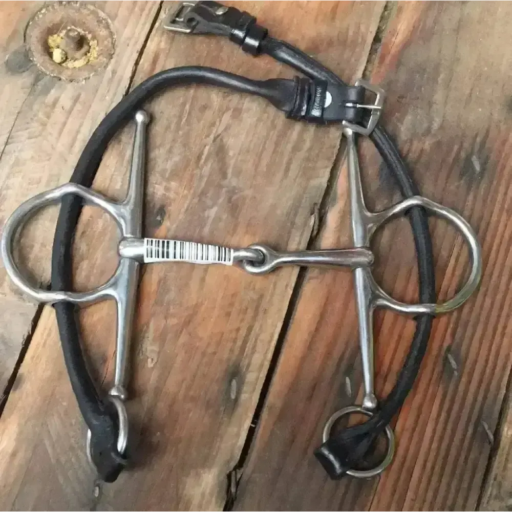 Full Cheek Gag Bit - Shop Soiled 120 mm (4 3/4") Horse Bits