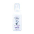 White plastic bottle of furrish fresh n pup drywash with clear pump and cartoon puppy label for quick freshening