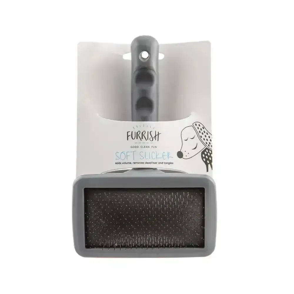 Furrish Soft Slicker Brush Small Dog Grooming