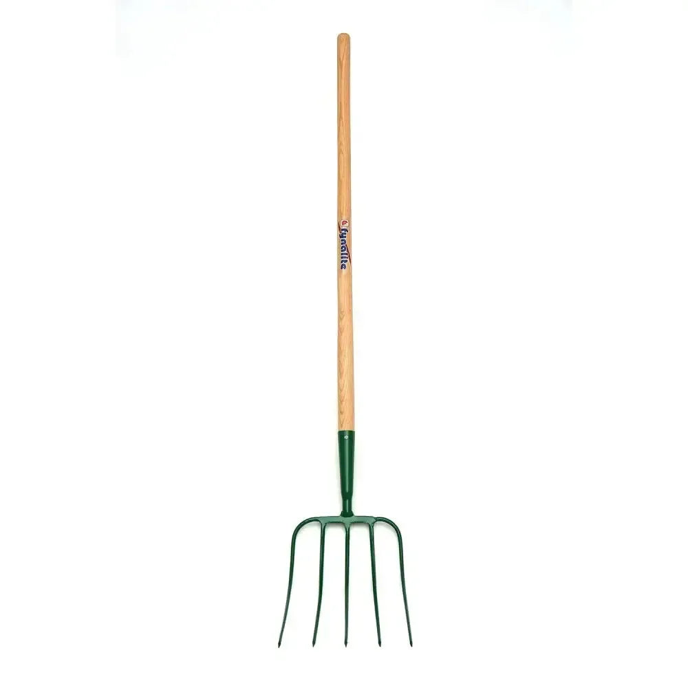 Fynalite Hay Fork 5 Prong Ash Handle Long Forks