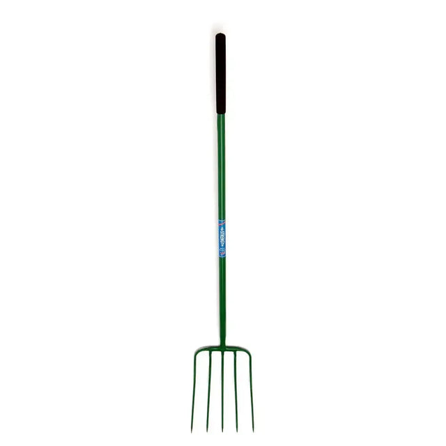 Fynalite Hi-Strength Manure Fork 5 Prong Long 48" Green Forks