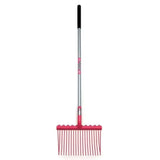 Fynalite shavings forks funky shavings fork with pink plastic rake silver metal handle and black grip for seniors