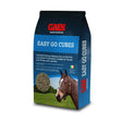 Blue and black gain easy go cubes horse feed bag with brown horse illustration for equestrian use 25 kg
