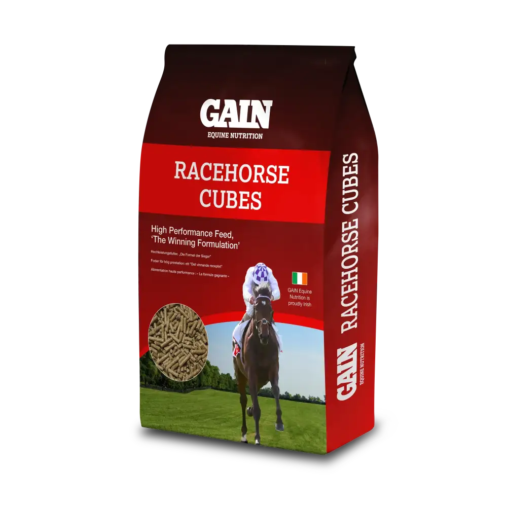 Gain Racehorse Cubes 25 kg Horse Feeds