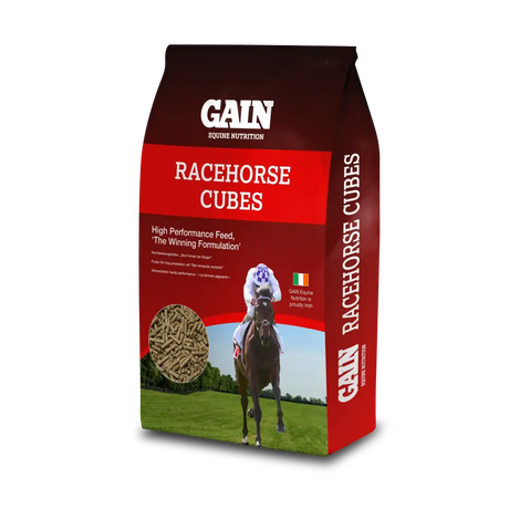 Gain Racehorse Cubes 25 kg Horse Feeds