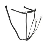 Gallop Breast Plate Martingale Black Pony Breastplates & Martingales
