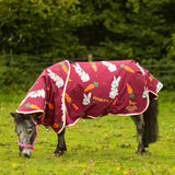 Gallop Bunnies And Carrots 50g Dual Neck Turnout Rug  Turnout Rugs