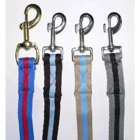 Gallop Cushioned Comfort Leadrope x 10 Bulk Buy Discount 10 x Grey / Black Lead Ropes