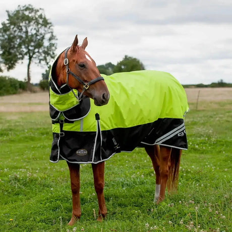 Gallop Hi-Vis 200g Medium Weight Turnout Rug Combo 4'9 Turnout Rugs Barnstaple Equestrian Supplies