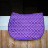 Gallop High Density Quilted Saddle Pad Purple Pony/Cob Saddle Pads & Numnahs Barnstaple Equestrian Supplies