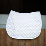 Gallop High Density Quilted Saddle Pad White Pony/Cob Saddle Pads & Numnahs Barnstaple Equestrian Supplies