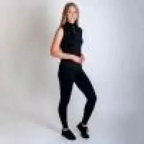 Gallop High-Waist Pocket Tights Black X Small Riding Tights
