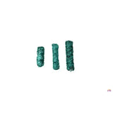 Three rolled bundles of dried green sage tied with generous tie string for gallop medium haynet use
