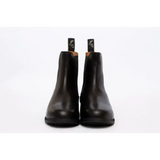 Gallop New Children's Elegance Leather Paddock Zip Boots Black Child 10 Short Riding Boots