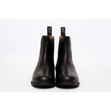 Gallop New Children's Elegance Leather Paddock Zip Boots Black Child 10 Short Riding Boots