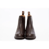 Gallop New Children's Elegance Leather Paddock Zip Boots Brown Child 10 Short Riding Boots
