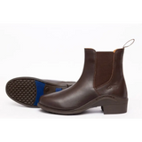 Brown leather Chelsea boot with low heel from Gallop New Children’s Elegance Leather Paddock