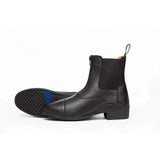 Gallop New Elegance Leather Paddock Zip Boots Black 4 Short Riding Boots