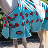 Gallop Ponie Berries & Cherries 0g Lightweight Turnout Rug With Standard Neck 3'6 Turnout Rugs Barnstaple Equestrian Supplies