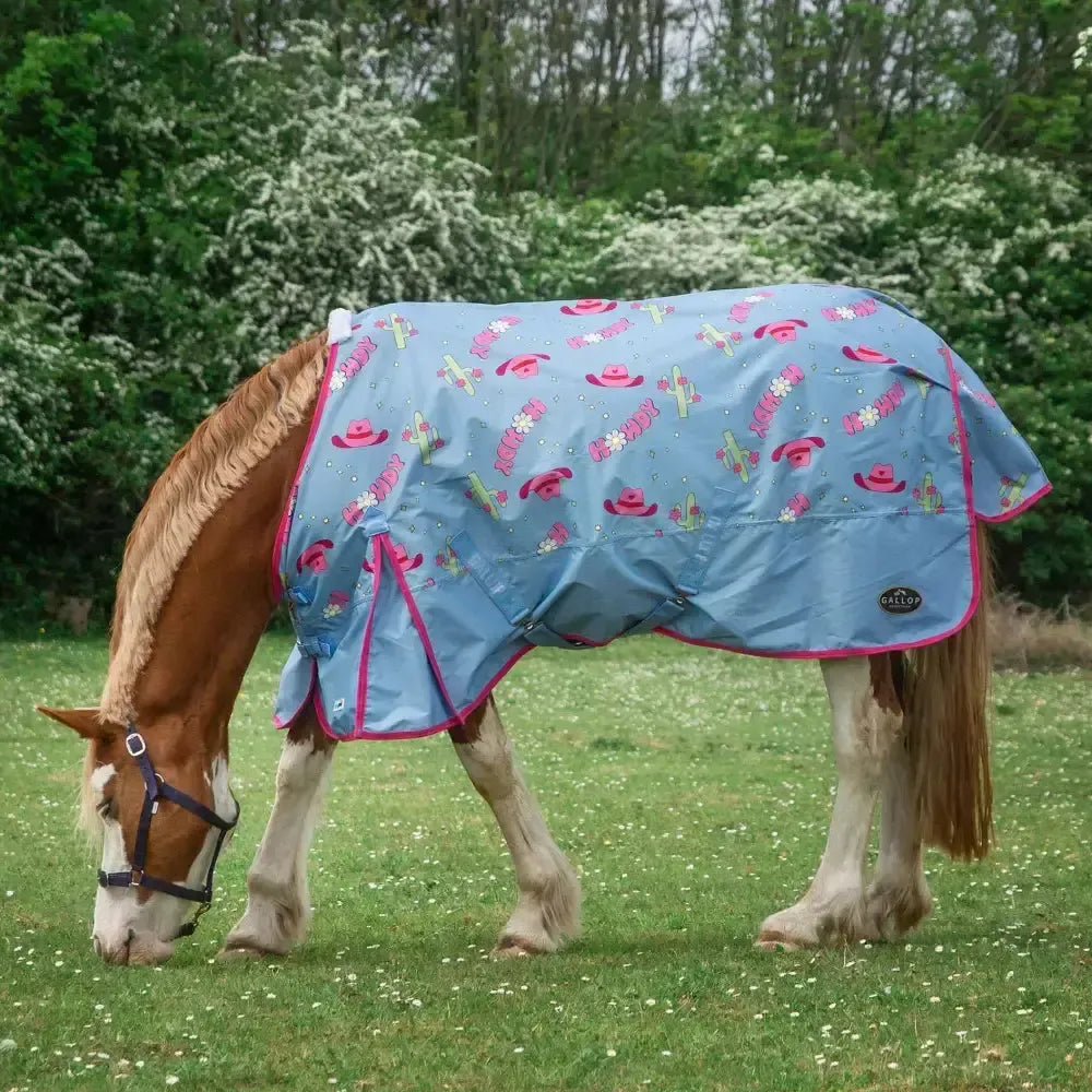 Gallop Ponie Duraproof 0g Howdy Partner Turnout Rug 4'9" Turnout Rugs