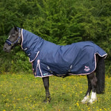 Gallop Ponie Duraproof 50G Turnout Combo Navy 3' 6" Navy Turnout Rugs