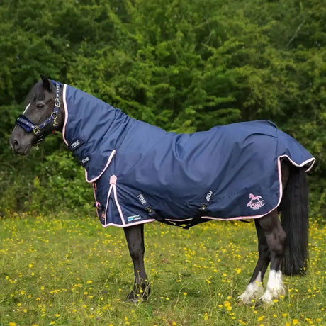 Gallop Ponie Duraproof 50G Turnout Combo Navy 3' 6" Navy Turnout Rugs