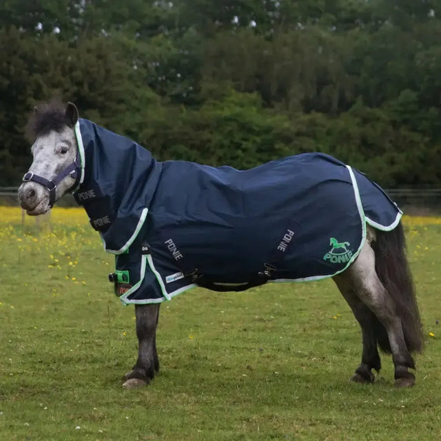 Gallop Ponie Duraproof Lightweight Turnout Combo Navy 3'6" Navy Turnout Rugs
