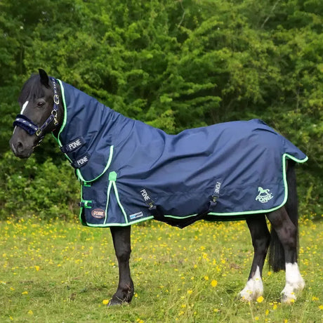 Gallop Ponie Duraproof Lightweight Turnout Combo Navy 3' 6" Navy Turnout Rugs